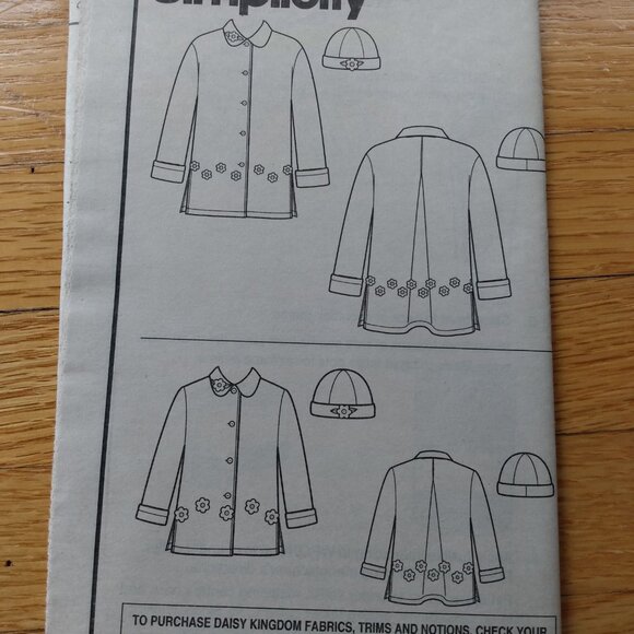 Vintage Mother & Daughter Matching Jackets Sewing Pattern Daisy Kingdom 5946 UNC - Picture 6 of 9